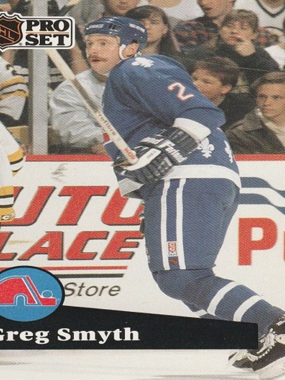 Greg Smyth - 1991 Pro Set Hockey Card